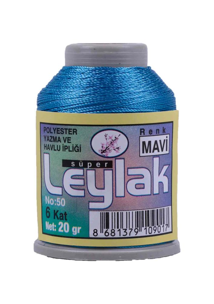 Needlework and Lace Thread Leylak 20 gr/Blue