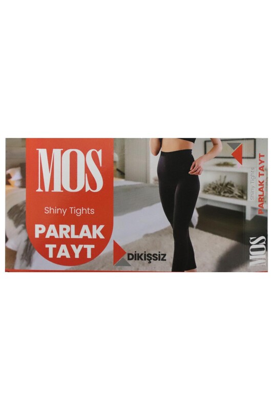 Mos Shiny Woman Leggings | Black - Thumbnail