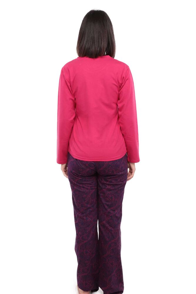 Aydoğan Modal Long Sleeved Woman Pajama Set 4427 | Pink