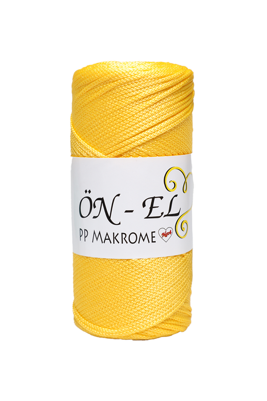 ÖNEL - Önel Polyester Makrome İpi 200 gr. | Sarı