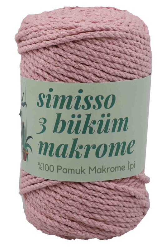 SİMİSSO - 3 Twisted Cotton Macrame Simisso 250gr.| 1175