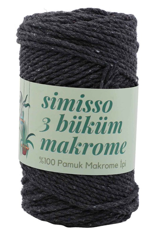 SİMİSSO - 3 Twisted Cotton Macrame Simisso 250gr.| 1180