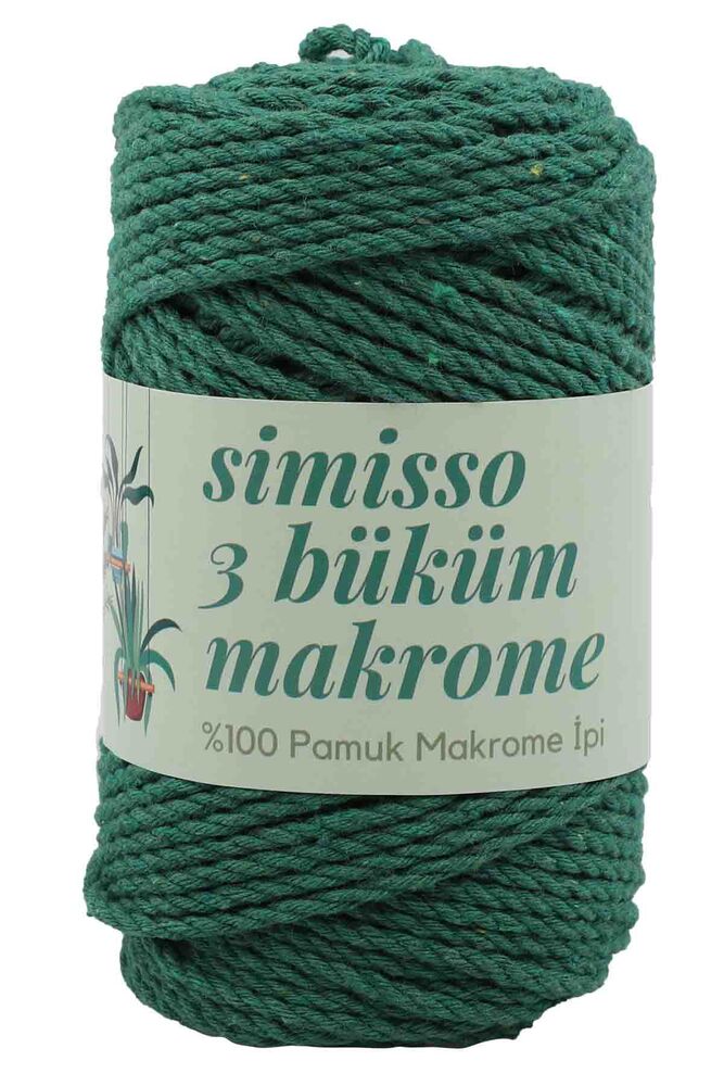 3 Twisted Cotton Macrame Simisso 250gr.| 1131