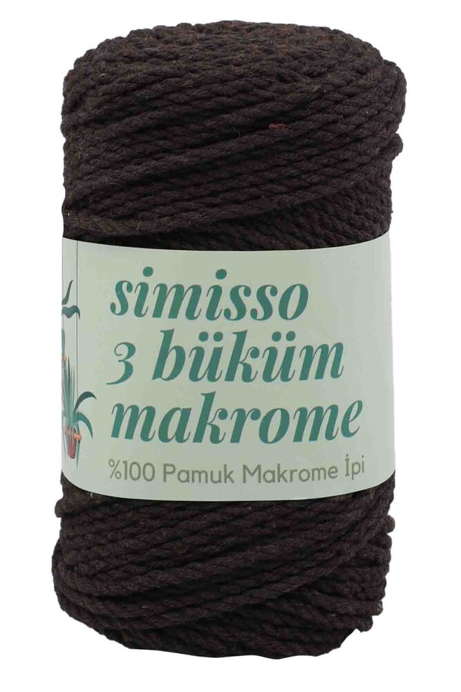 3 Twisted Cotton Macrame Simisso 250gr.| 1137