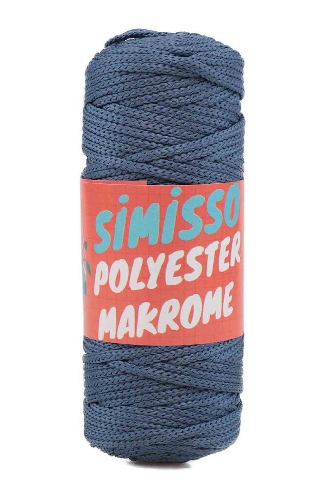 Polyester Macrame Cord 100 gr|İndigo
