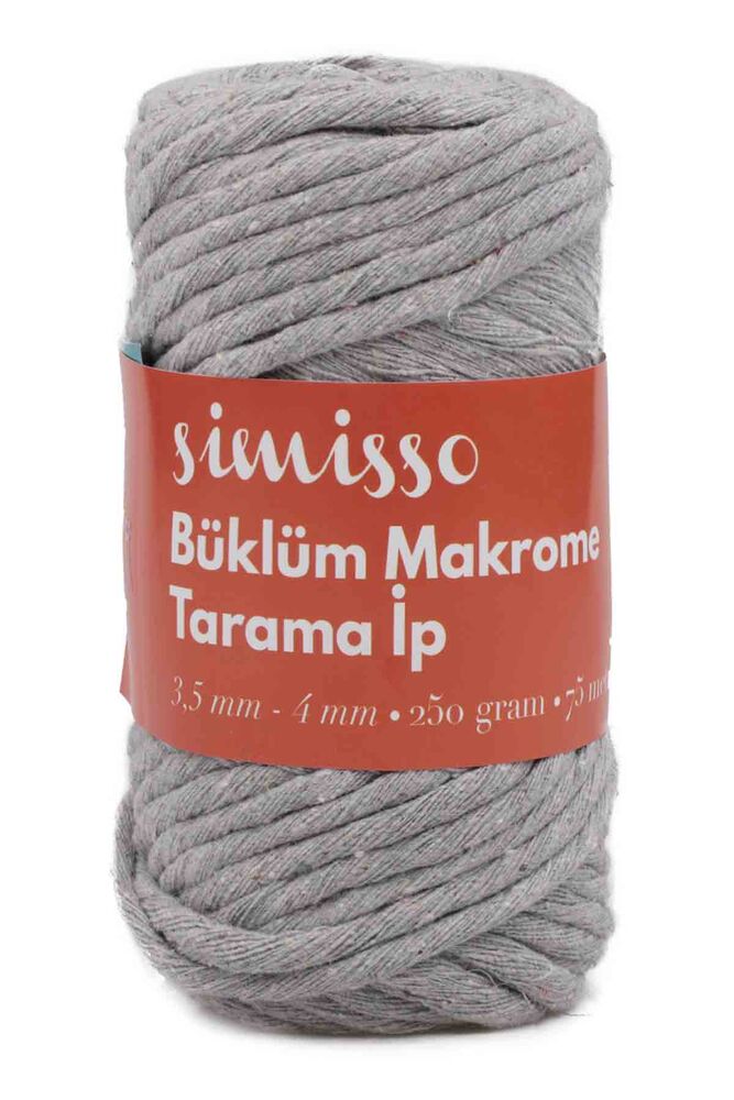 Twisted Macrame Simisso|Grey