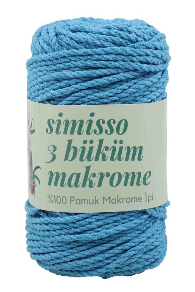 3 Twisted Cotton Macrame Simisso 250gr.| 1182