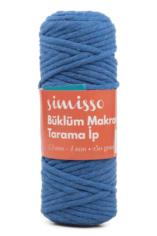 Twisted Macrame Simisso|Saxe blue