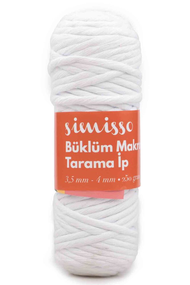Twisted Macrame Simisso|White 306