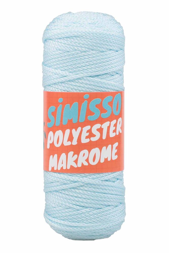 Polyester Macrame Cord 100 gr|Light blue