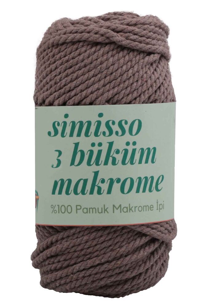 3 Twisted Cotton Macrame Simisso 250gr.|303