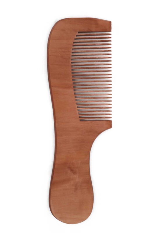 Wooden Macrame Comb - Thumbnail