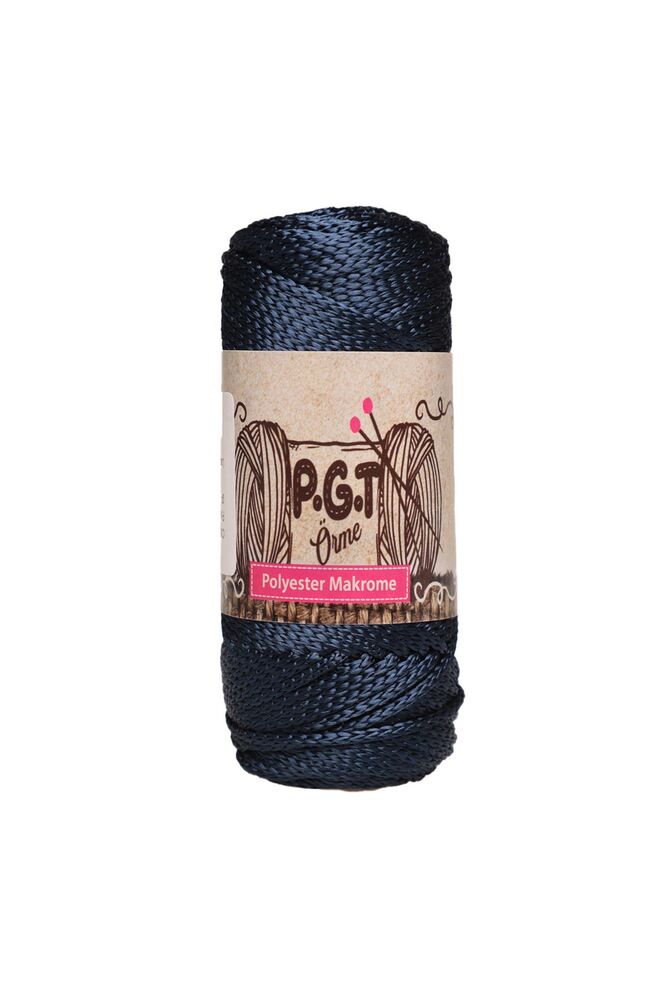 Polyester Makrome İpi 100 gr. 8014 | Lacivert