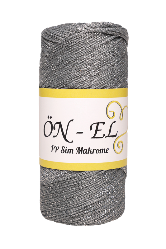 ÖNEL - Önel Simli Makrome İpi | Füme