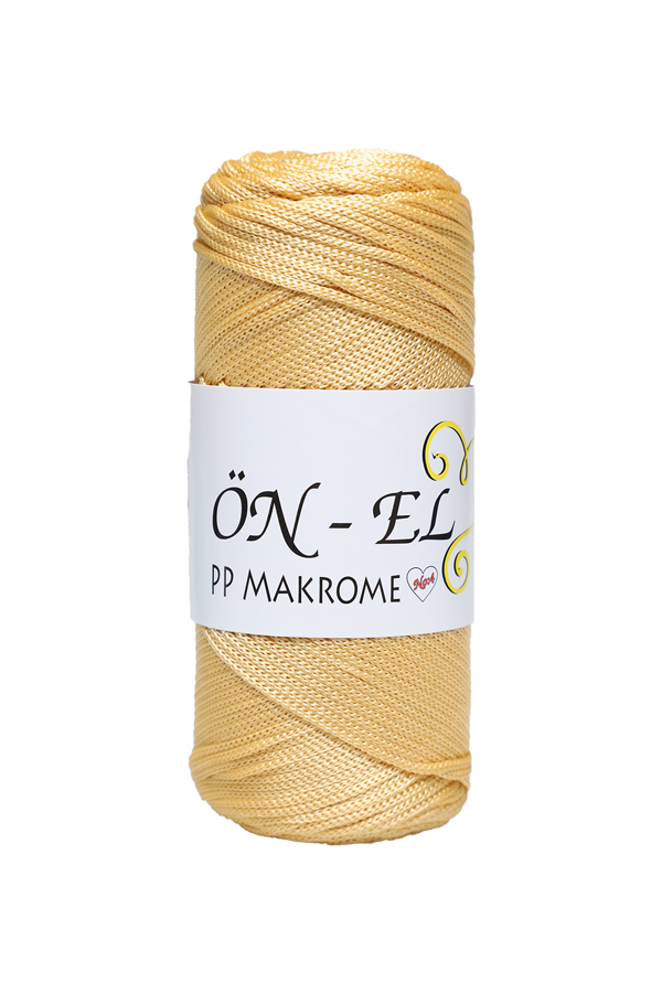 Önel Polyester Makrome İpi 200 gr. | Altın