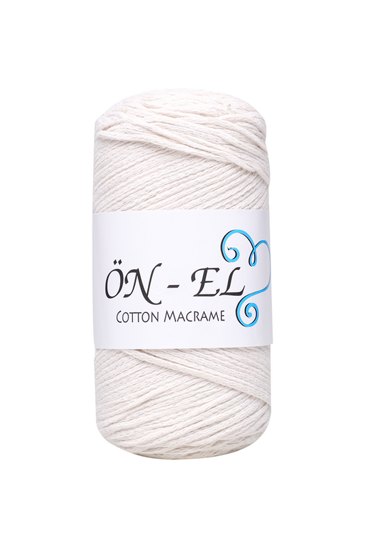 ÖNEL - Önel Cotton Makrome İpi 250 gr. | Krem