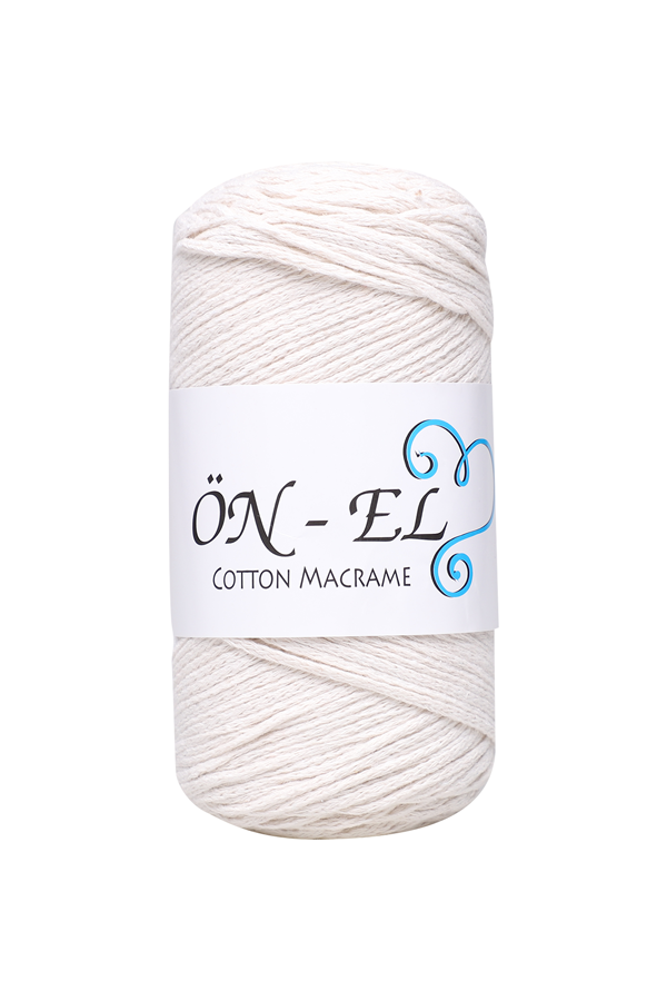 Önel Cotton Makrome İpi 250 gr. | Krem