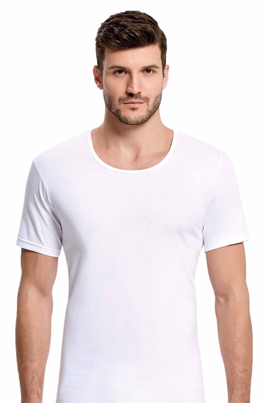 İLKE - İlke Short Sleeve Undershirt 102 | White