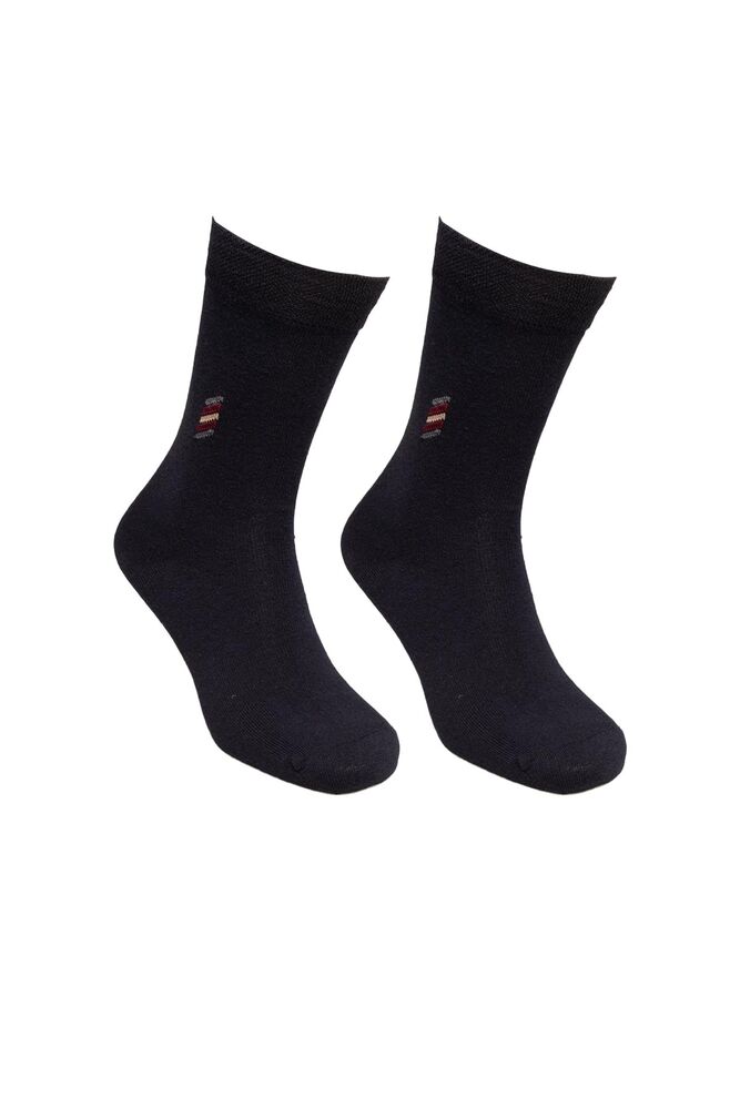 Man Plain Short Socks | Ultramarine