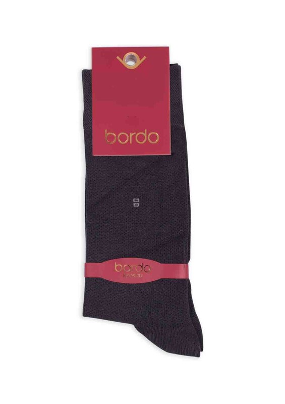 Bordeaux Bamboo Seamless Man Socks EBK1003 | Smoky - Thumbnail
