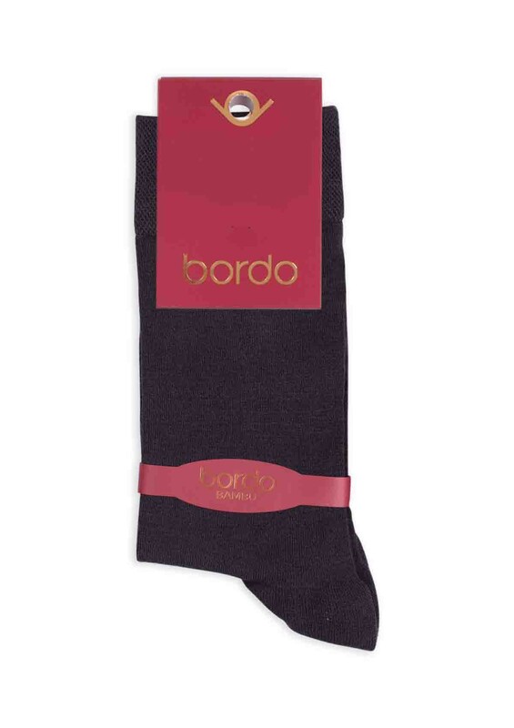 Bordeaux Bamboo Seamless Man Socks GBK1003 | Smoky - Thumbnail
