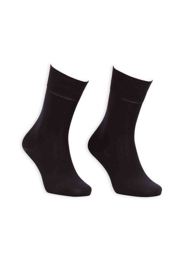 Bordeaux Bamboo Seamless Man Socks GBK1001 | Black