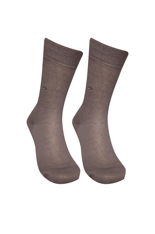 BYFRADO - Erkek Soket Çorap 1760 | Gri