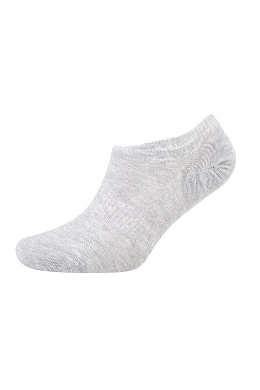 MOSAİC - Man Sneakers Plain Socks 6010 | Gray