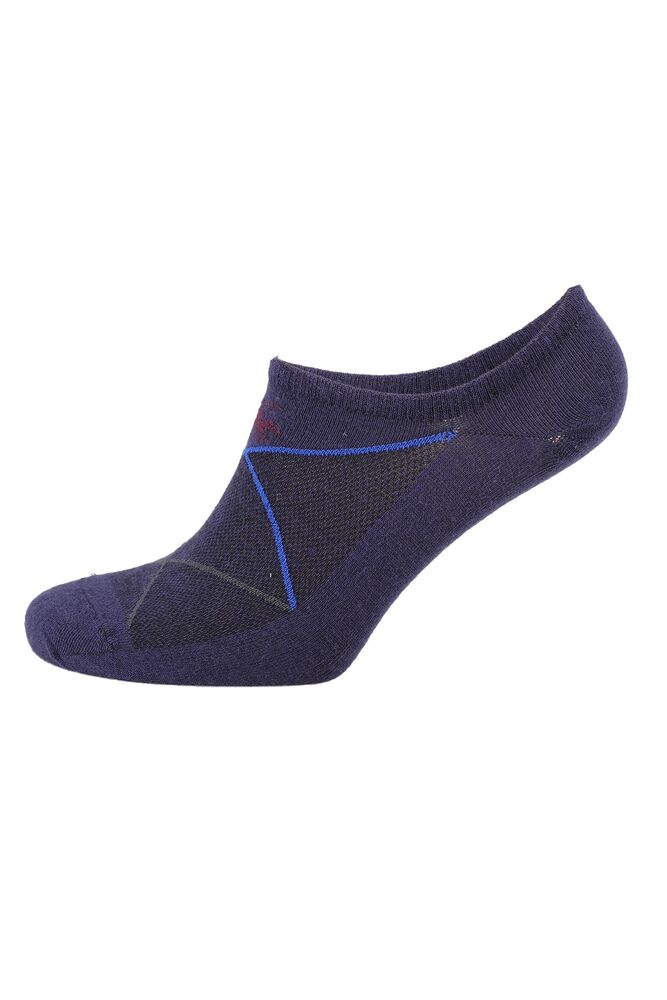 Man Bamboo Sneakers Patterned Socks 10815 | Ultramarine