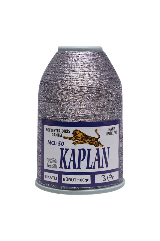 KAPLAN - Kaplan Simli Nakış İpi 6 Kat 50 No 100 gr. | 317