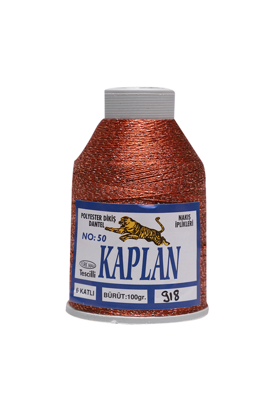 KAPLAN - Kaplan Simli Nakış İpi 6 Kat 50 No 100 gr. | 918