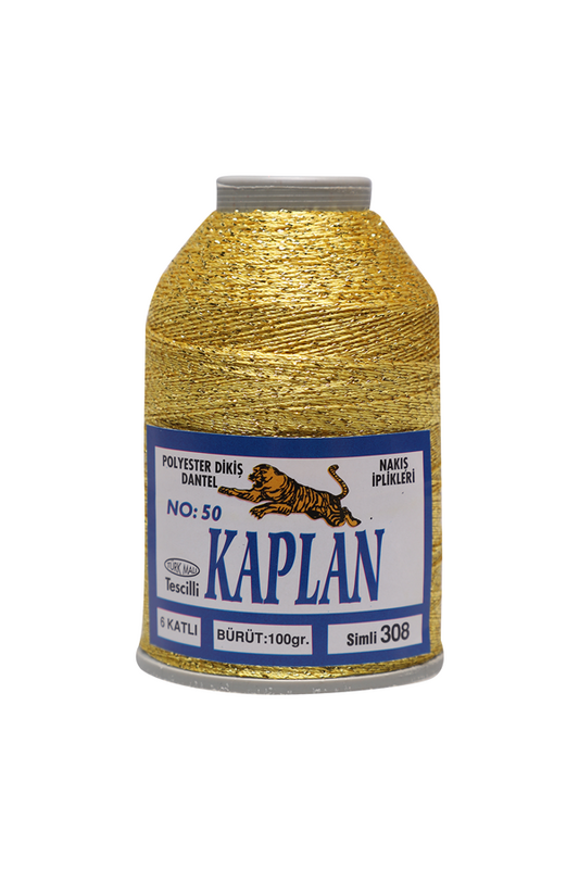 KAPLAN - Kaplan Simli Nakış İpi 6 Kat 50 No 100 gr. | 308