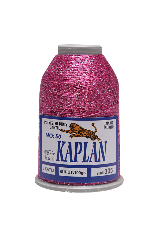 KAPLAN - Kaplan Simli Nakış İpi 6 Kat 50 No 100 gr. | 305