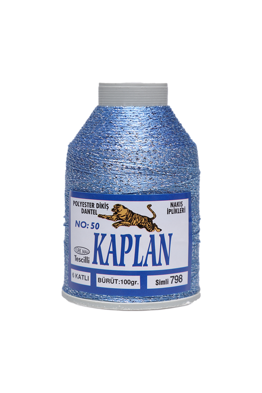 KAPLAN - Kaplan Simli Nakış İpi 6 Kat 50 No 100 gr. | 798
