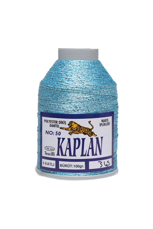 KAPLAN - Kaplan Simli Nakış İpi 6 Kat 50 No 100 gr. | 345