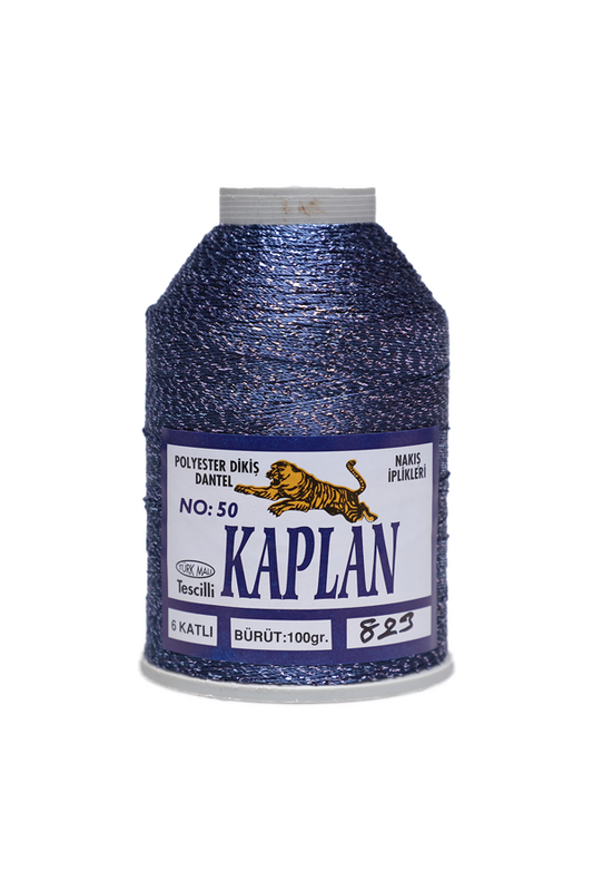KAPLAN - Kaplan Simli Nakış İpi 6 Kat 50 No 100 gr. | 823