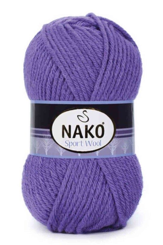 NAKO - Пряжа Nako Sport Wool 100гр./фиолетовый 10287