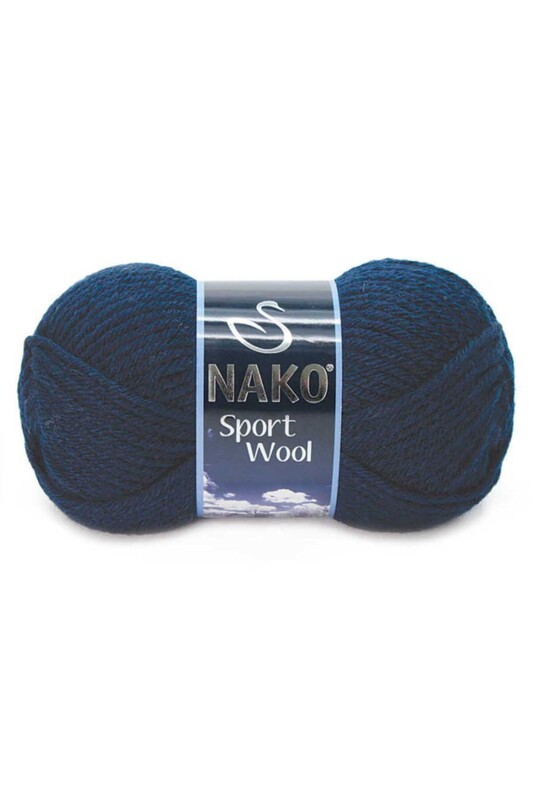 NAKO - Пряжа Nako Sport Wool 100гр./синий 3088