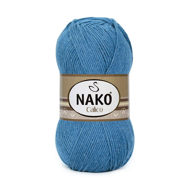 NAKO - Nako Calico El Örgü İpi | Denim 6614