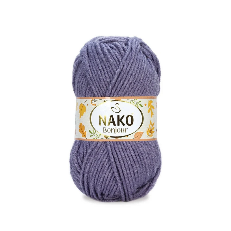 NAKO - Nako Bonjour El Örgü İpi | Mürdüm 23846