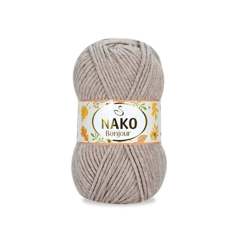 NAKO - Nako Bonjour El Örgü İpi | Bej 381