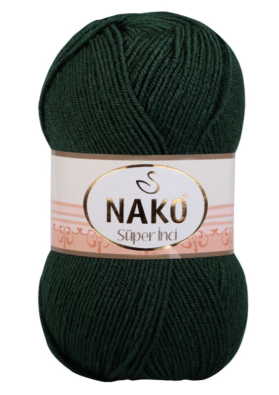 NAKO - Nako Süper İnci El Örgü İpi | Zümrüt 3601