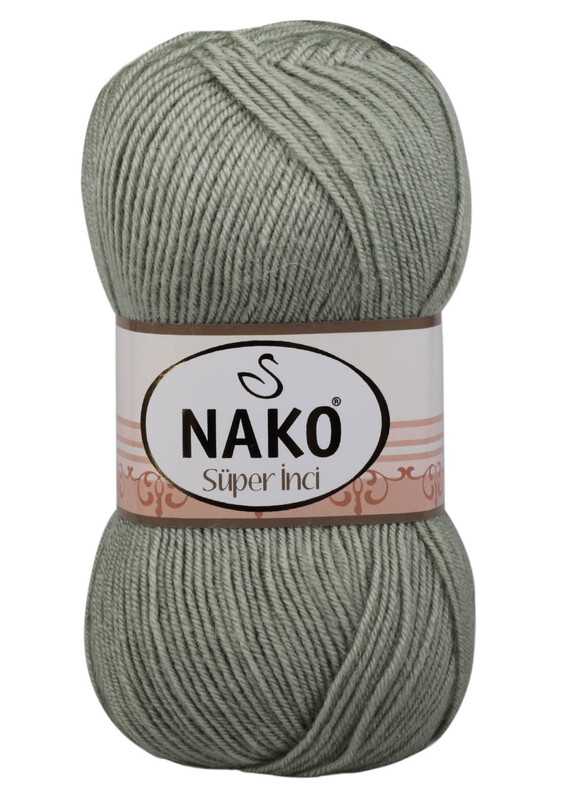 NAKO - Nako Süper İnci El Örgü İpi 100 gr | Çağla Yeşil 292