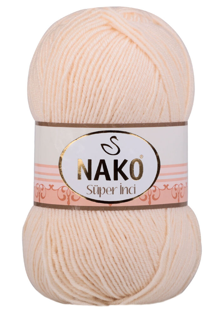 Nako Süper İnci El Örgü İpi | Yumurta Kabuğu 10617