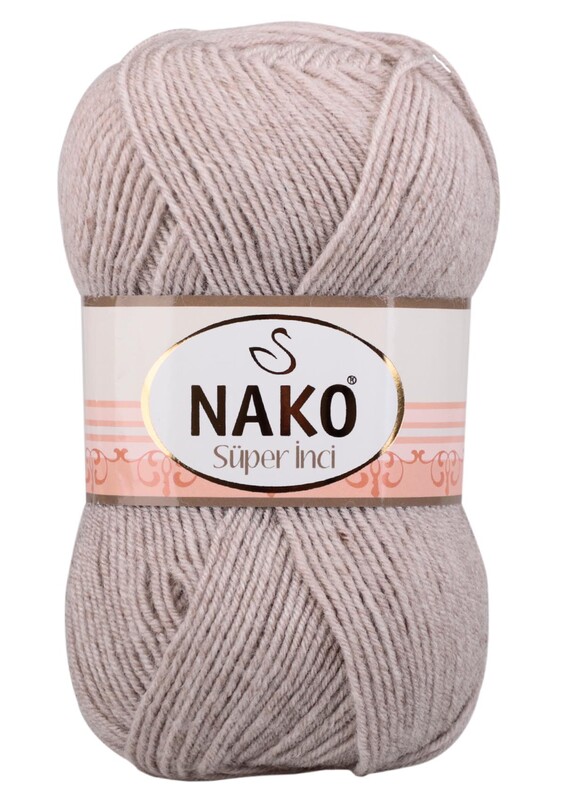 NAKO - Nako Süper İnci El Örgü İpi | Kanvas Beji 2167