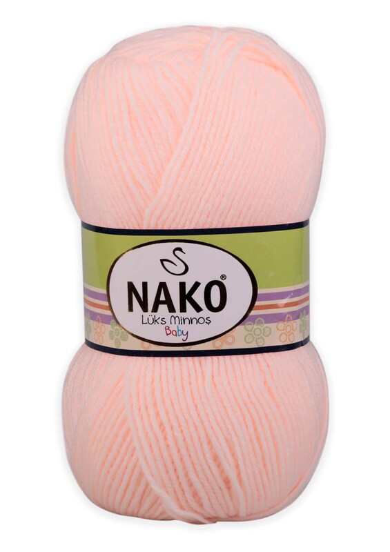 NAKO - Nako Lüks Minnoş El Örgü İpi | Açık Yavruağzı 99054