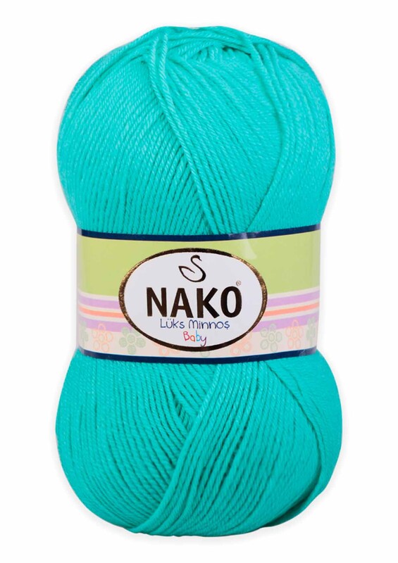 NAKO - Nako Lüks Minnoş El Örgü İpi 100 gr | Cam Göbeği 4240
