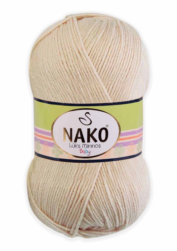 NAKO - Nako Lüks Minnoş El Örgü İpi 100 gr | Deve Tüyü 219