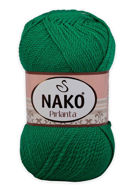 NAKO - Nako Pırlanta El Örgü İpi | Yeşil 3267