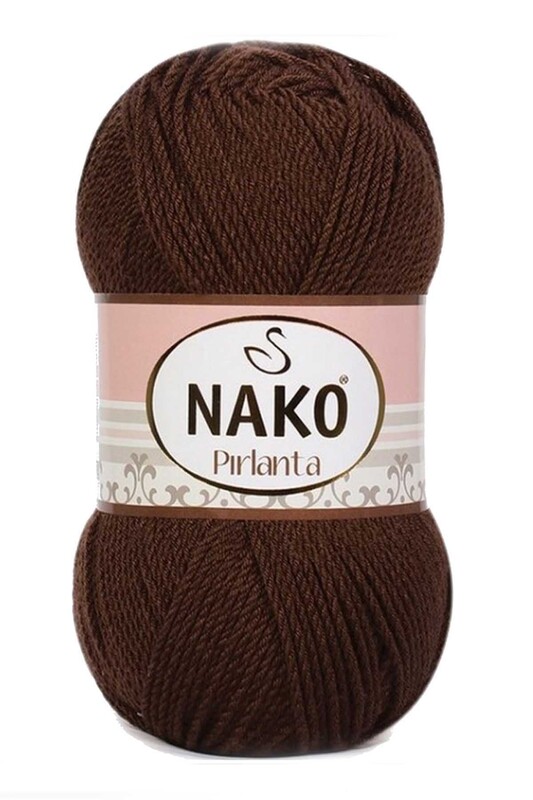NAKO - Nako Pırlanta El Örgü İpi | Kahverengi 3303